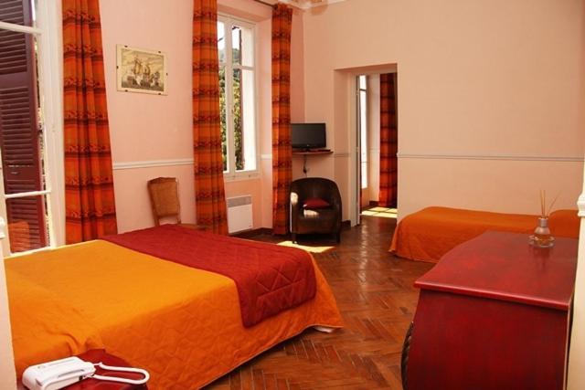 Hotel Les Roches Rouges Piana  Rum bild